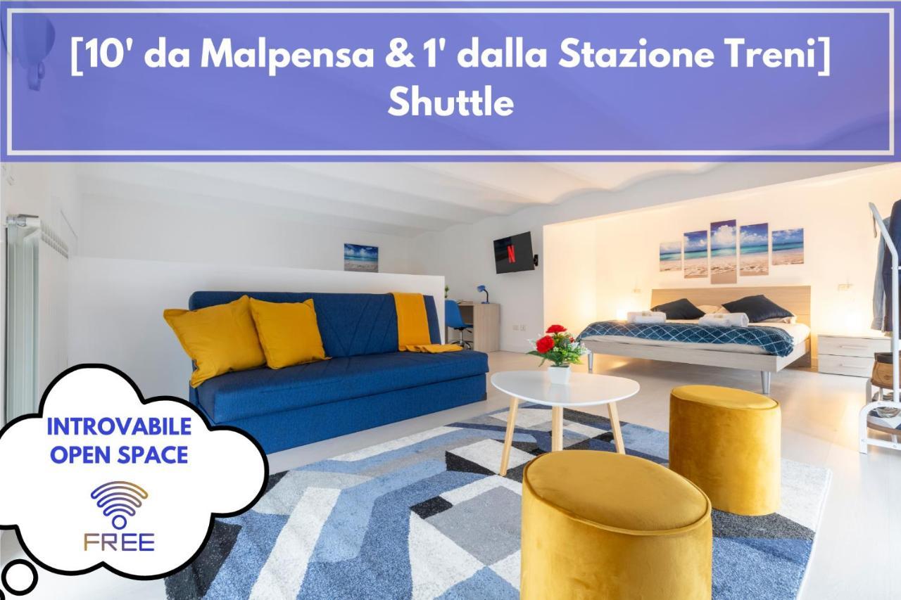 10' Da Malpensa & 1' Dalla Stazione TreniShuttle Apartment Somma Lombardo Bagian luar foto